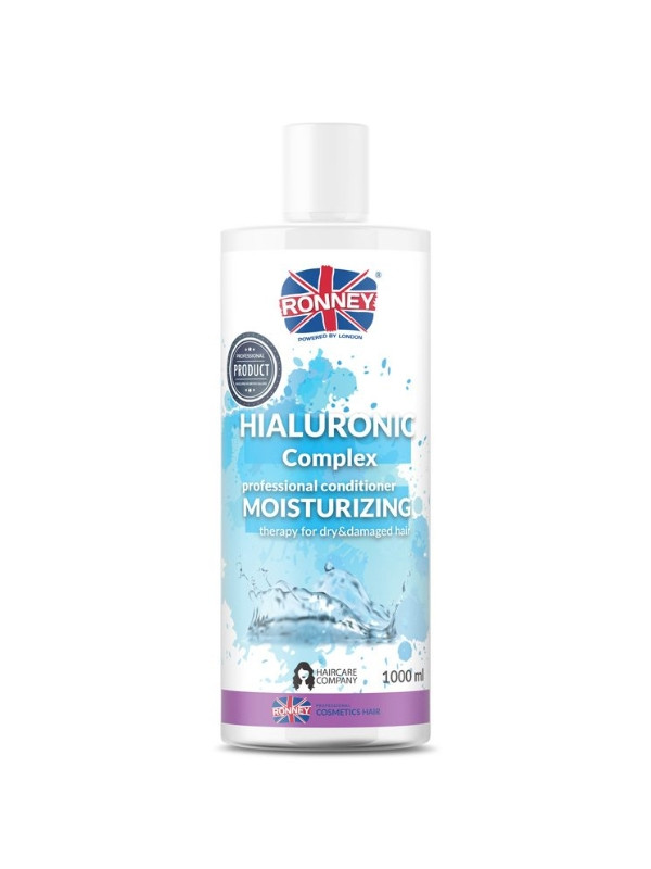 Ronney Professional moisturizing Hialuronic Complex conditioner for dry and damaged hair 1000 ml