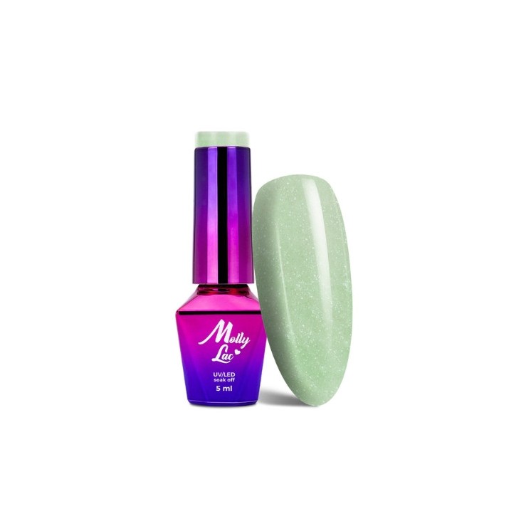 MollyLac /318/ Fantasyland Glitter Lakier Hybrydowy Conrast 5 ml