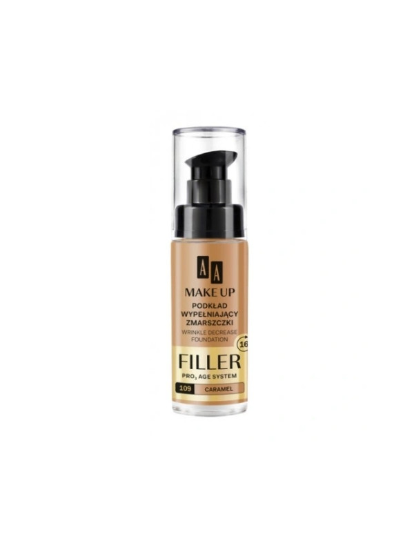 AA Make Up Filler Podkład do twarzy wypełniający zmarszczki /109/ Caramel 30 ml