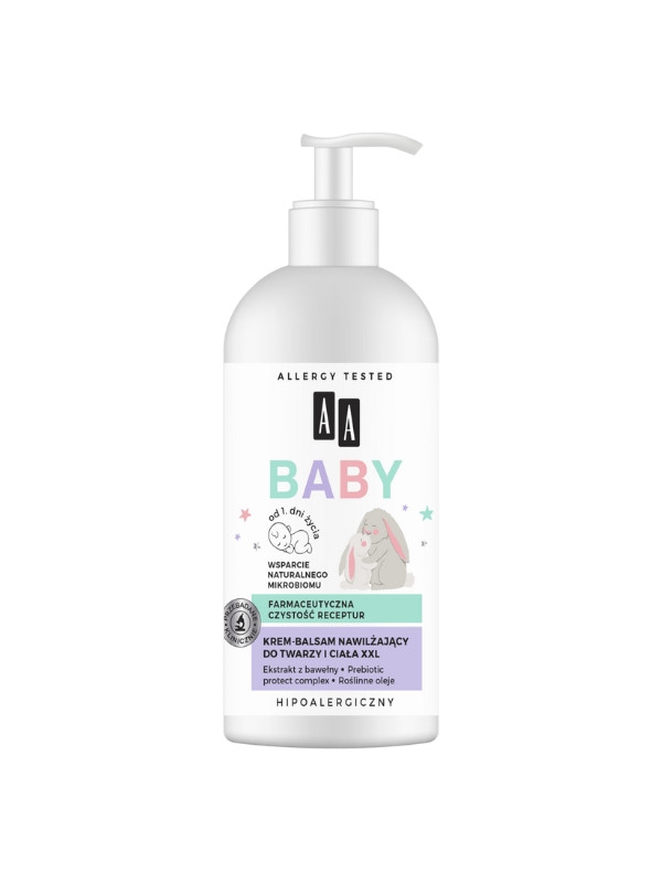 AA Baby moisturizing cream-balm for face and body 275 ml