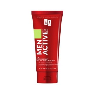 AA Men Active Care 3in1 peeling face wash gel 150 ml