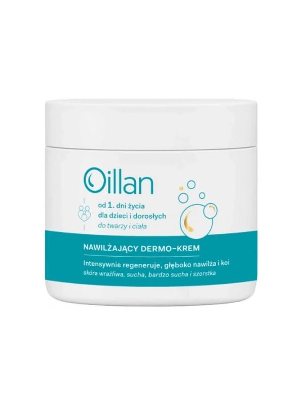 Oillan 3in1 moisturizing Dermo - face and body cream from the first day of life for children and adults 200 ml