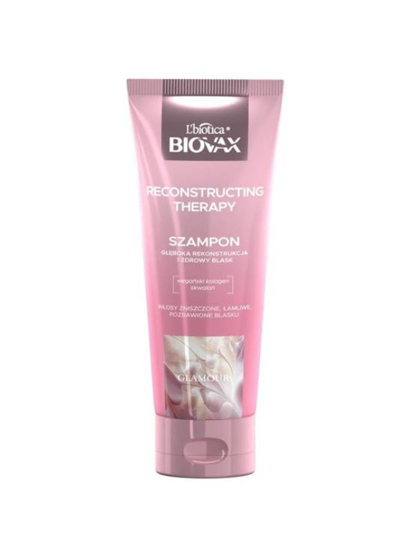 BIOVAX Reconstructing Therapy Glamour hair shampoo 200 ml