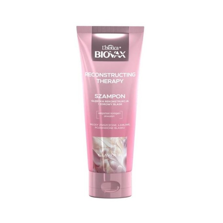 BIOVAX Reconstructing Therapy Szampon do włosów Glamour 200 ml