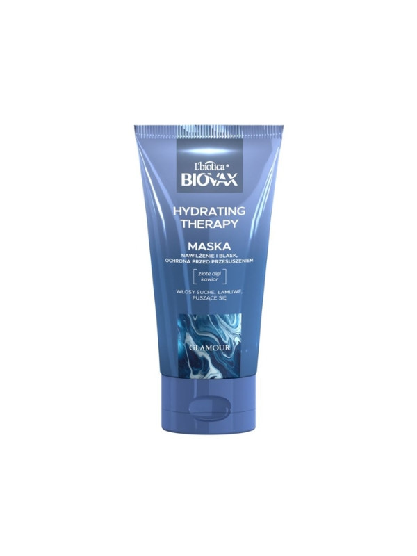 BIOVAX Hydrating Therapy Maska do włosów Glamour 150 ml