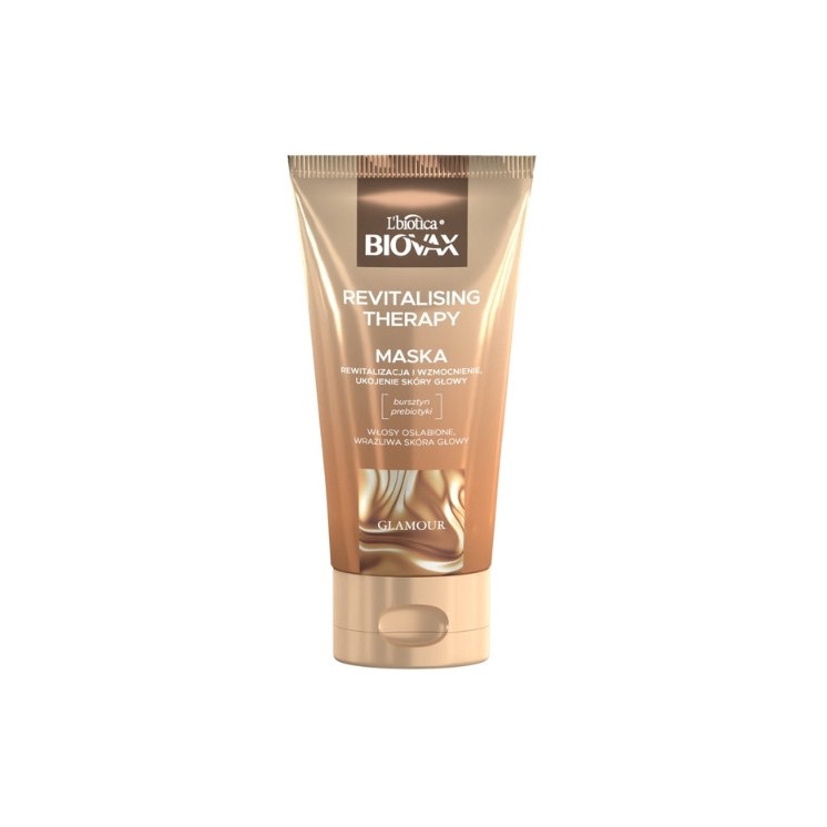 BIOVAX Revitalising Therapy Maska do włosów Glamour 150 ml