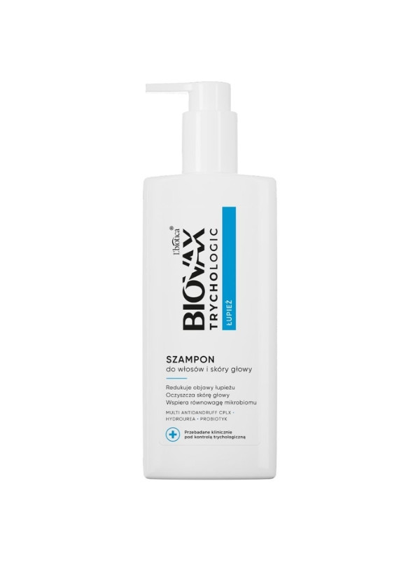 BIOVAX Trychologic Szampon do włosów i skóry głowy Łupież 200 ml