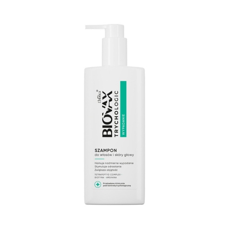 BIOVAX Trychologic Szampon do włosów i skóry głowy Wypadanie 200 ml