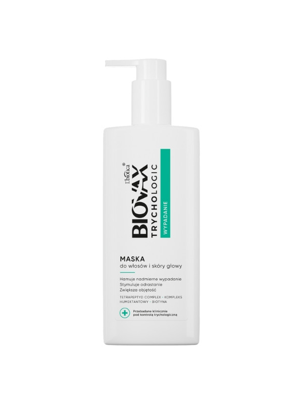 BIOVAX Trychologic Mask for hair and scalp Loss 200 ml