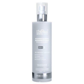 L'biotica Pure Estetic oczyszczająco-rozświetlający Płyn micelarny 200 ml