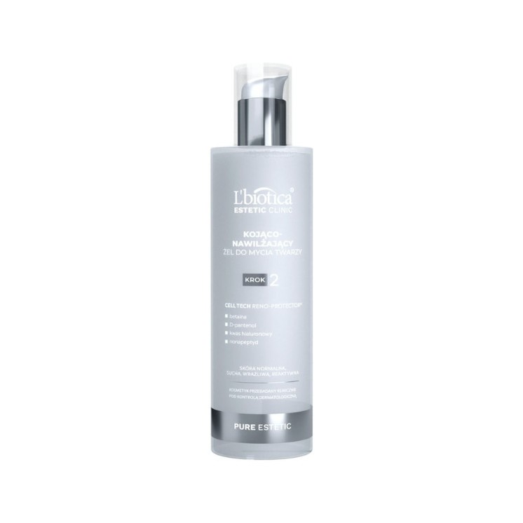 L'biotica Pure Estetic kojąco-nawilżający Żel do mycia twarzy 200 ml