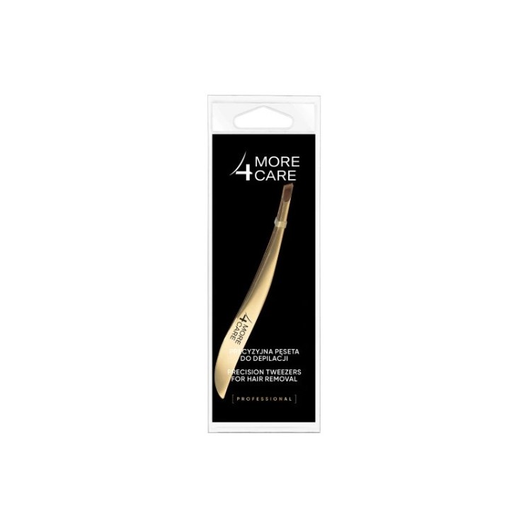 More 4 Care precision Hair removal tweezers 1 piece