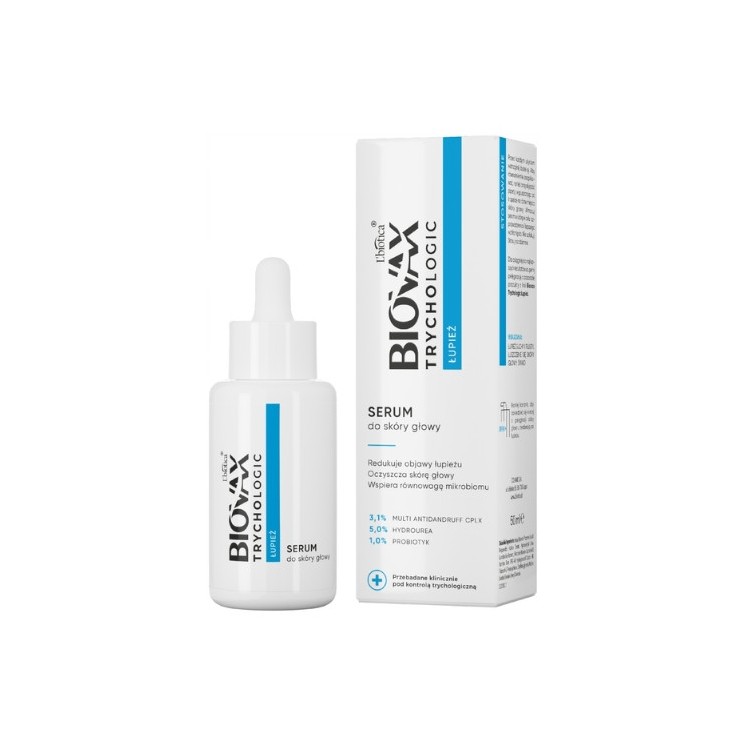 BIOVAX Trychologic Serum do skóry głowy Łupież 50 ml