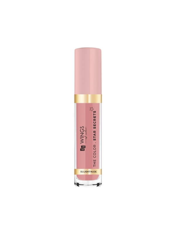 AA Wings of Color Star Secret the Color covering Lip gloss /01/ Light Nude 6 ml