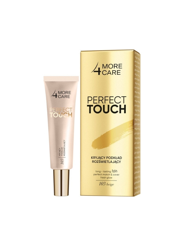 More 4 Care Perfect Touch covering Illuminating face foundation /103/ Beige 30 ml