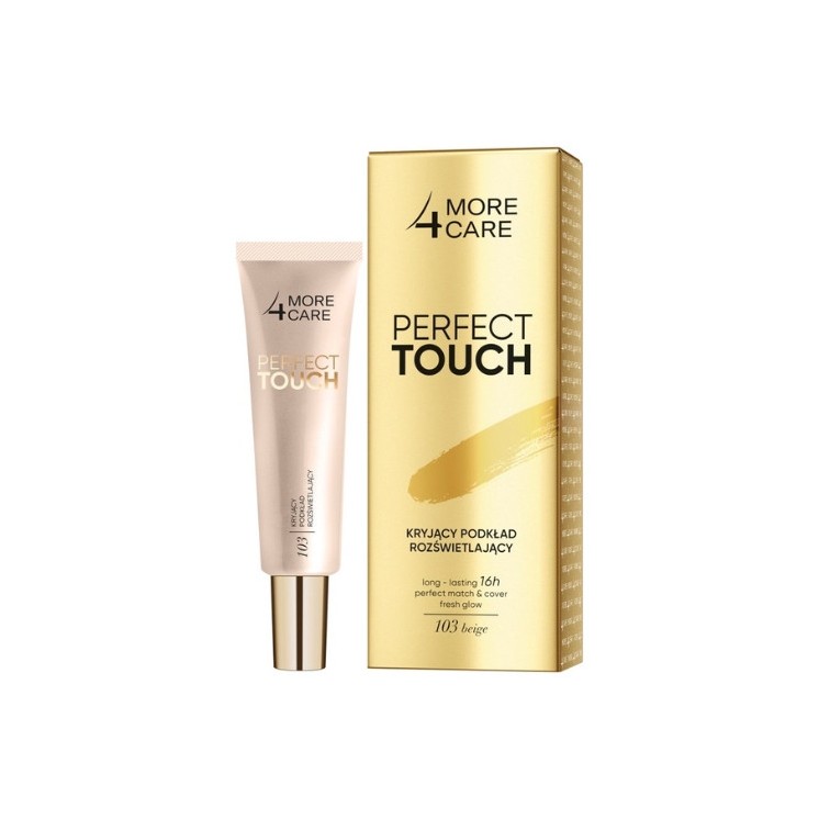 More 4 Care Perfect Touch covering Illuminating face foundation /103/ Beige 30 ml
