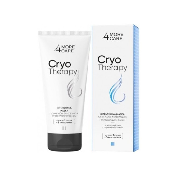 More 4 Care CYROTHERAPY intensive mask for damaged and dull hair 200 ml