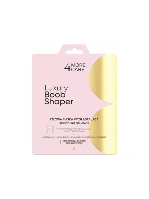 More 4 Care Luxury Body Shaper żelowa Maska na biust i dekolt wygładzająca 1 sztuka