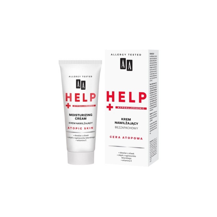 AA Help Cera Atopowa nawilżający Krem do twarzy bezzapachowy 50 ml
