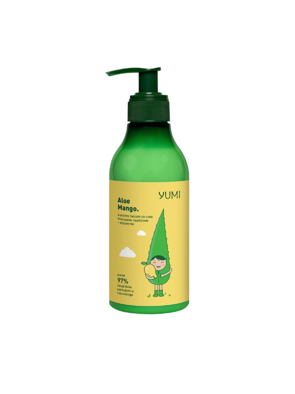 Yumi aloesowy Balsam do ciała intensywnie nawilżający Mango 300 ml