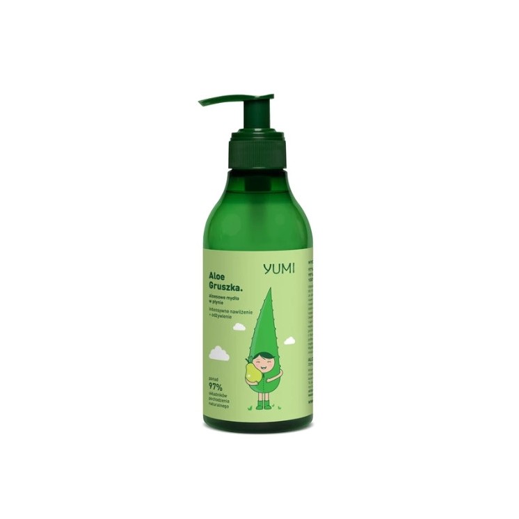 Yumi Aloe Intensively moisturizing liquid hand soap Pear 300 ml(30-06-2025)