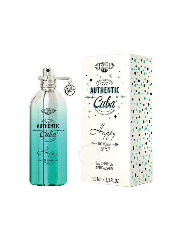 Cuba Original Authentic Happy for Women Eau de Toilette Spray 100 ml