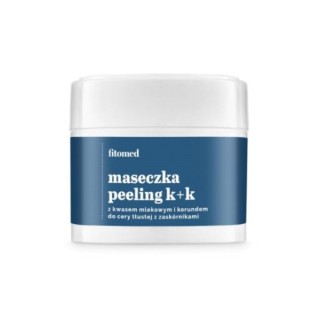 Fitomed K+K Peeling Mask for oily skin with blackheads Lactic acid 4% and Corundum 100 g