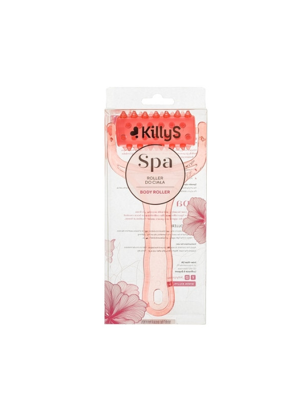 KillyS SPA Body Roller stimulating circulation Pink 1 piece