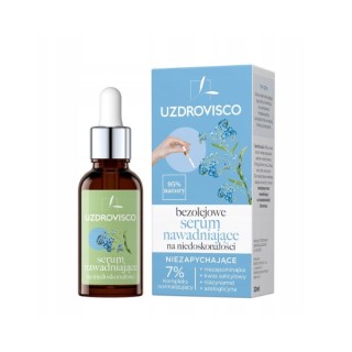 Uzdrovisco bezolejowe Serum do twarzy nawadniające na niedoskonałości 30 ml