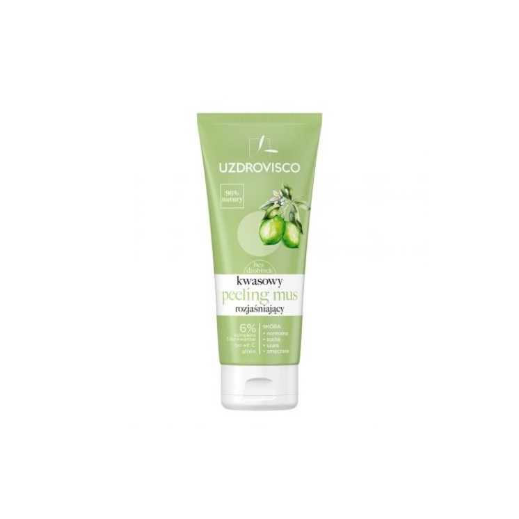 Uzdrovisco oil-free acidic Peeling - brightening face mousse 60 ml