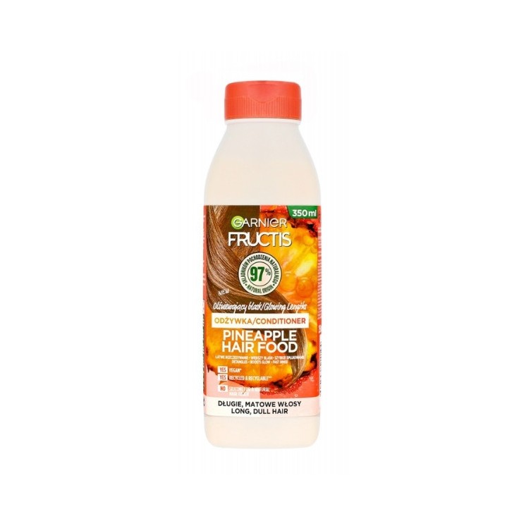 Garnier Fructis Hair Food dazzling conditioner for long and dull hair Pineapple 350 ml