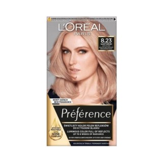 L'oreal Preference Farba do włosów /8.23/ Jasny Blond Opalizująco-złocisty Medium Rose Gold