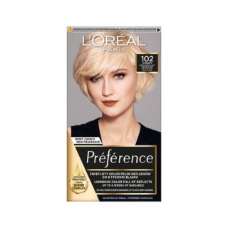 L'oreal Preference Farba do włosów /102/ Bardzo Bardzo Jasny Perłowy Blond