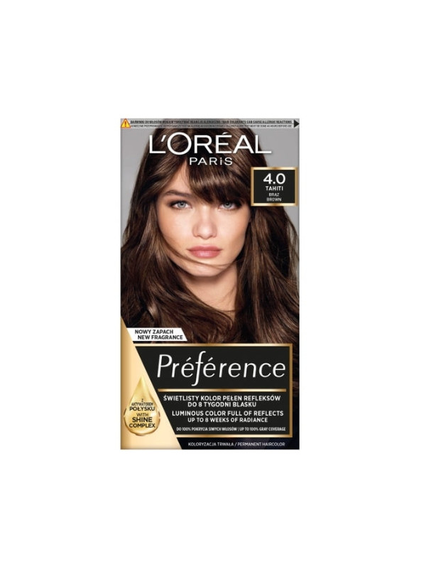 L'oreal Preference Hair dye /4/ Brown