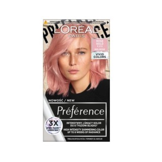 L'oreal Preference Vivid Colors Hair dye /9.213/ Rose Gold