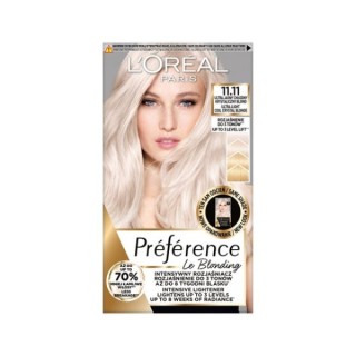 L'oreal Preference Hair dye /11.11/ Ultralight Cool Crystal Blond