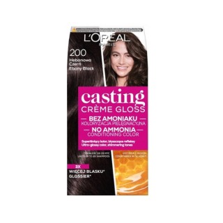 L'oreal Casting Creme Gloss Hair dye /200/ Ebony Black