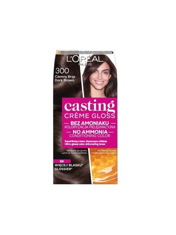 L'oreal Casting Creme Gloss Hair dye /300/ Dark Brown