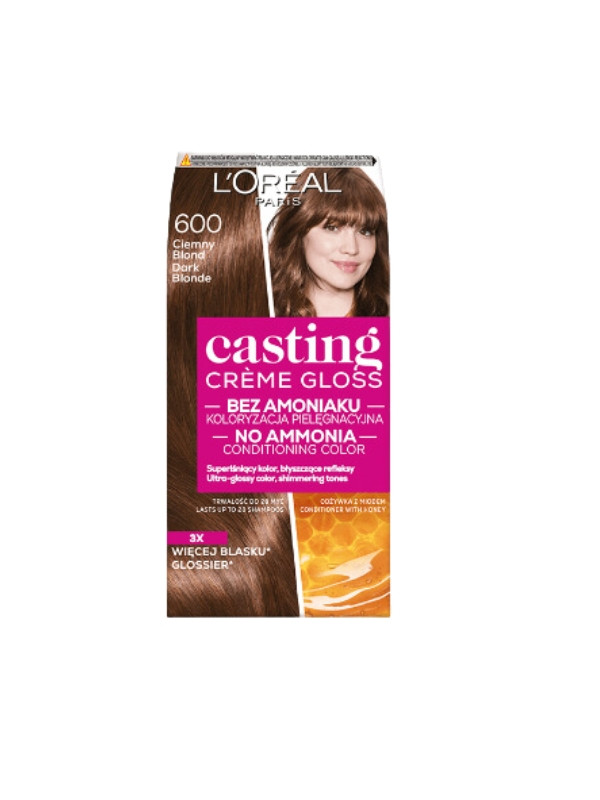 L'oreal Casting Creme Gloss Farba do włosów /600/ Ciemny Blond