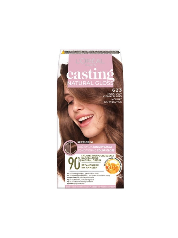 L'oreal Casting Natural Gloss Hair dye /623/ Nougat Dark Blond