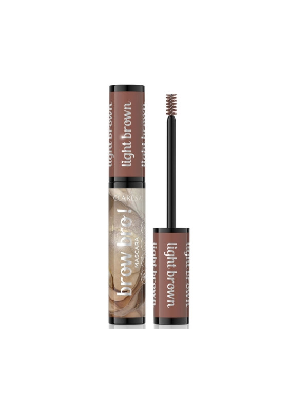 Claresa Brow Bro! Maskara do brwi /01/ Light Brown 8 ml