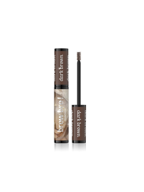 Claresa Brow Bro! Maskara do brwi /02/ Dark Brown 8 ml