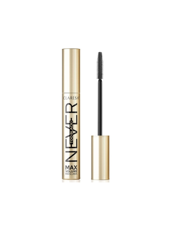 Claresa Never Too Black ! Eyelash mascara 10 g