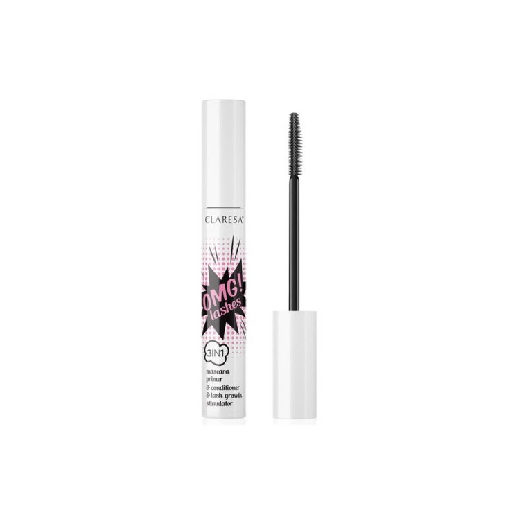 Claresa Omg Lashes! 3in1 Baza pod maskarę do rzęs 10 g