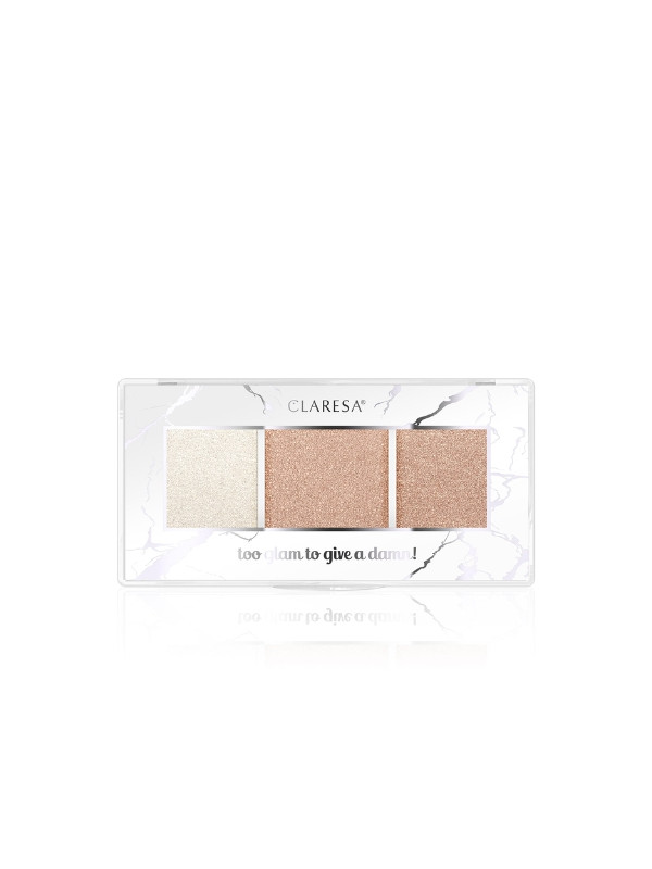 Claresa Too Glam To Give A Damn! Highlighter palette /11/ Rosy Glow 12, 5 g