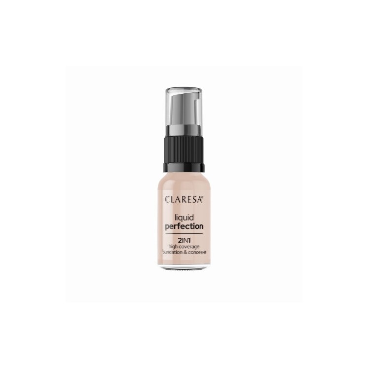 Claresa Liquid Perfection 2in1 Concealer - Foundation /103/ Cool Medium 18 g