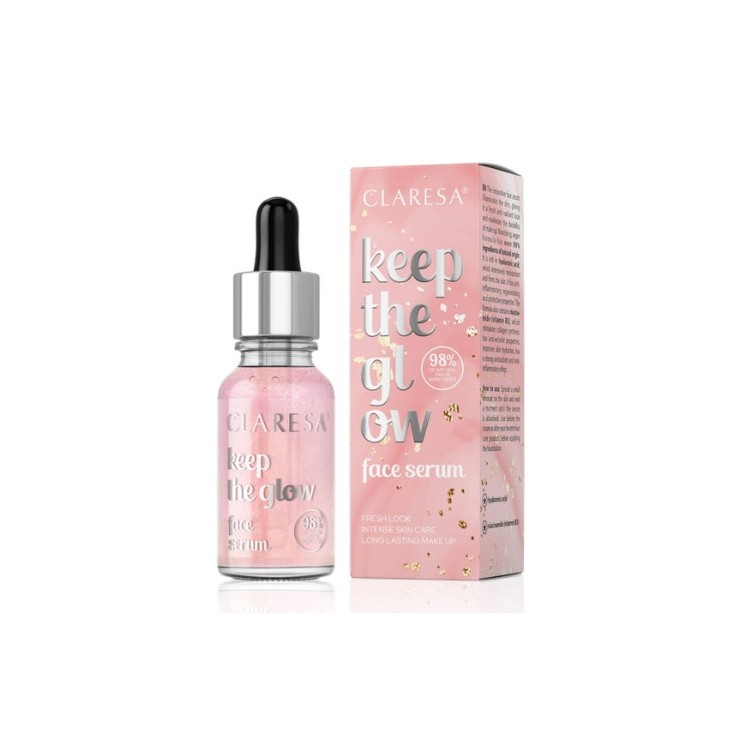Claresa Keep The Glow rozświetlające Serum do twarzy 16 g