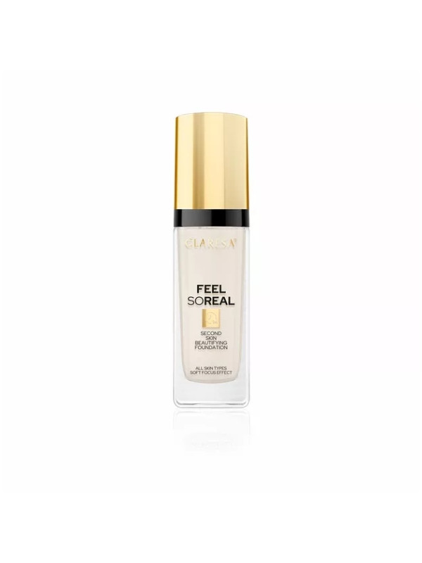 Claresa Feel So Real Podkład do twarzy /01/ Fair-light 30ml