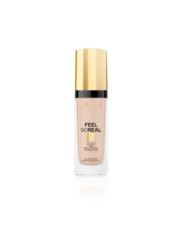 Claresa Feel So Real Podkład do twarzy /05/ Deep-medium 30ml