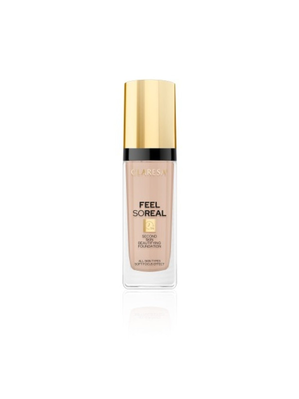 Claresa Feel So Real Facial foundation /06/ Tan 30ml